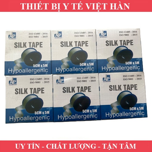 BĂNG DÍNH Y TẾ LỤA AN PHÚ - 1 CUỘN/HỘP