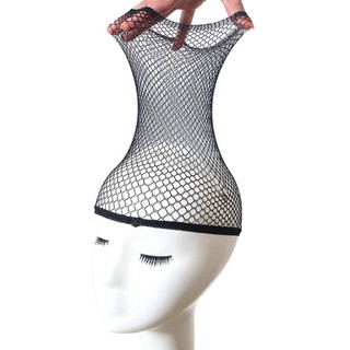 Lưới trùm tóc giả, Lưới trùm đen co dãn chắc chắn, Lưới đội tóc giả wig cap, lưới chùm tóc giả