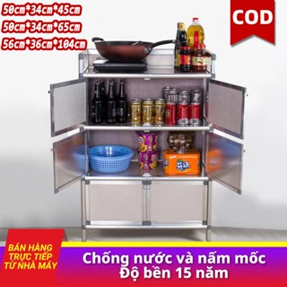 Tủ Đựng Bát Đĩa Kệ Đựng Chén Bát Có Nắp đậy Có Tủ & Ngăn Kéo 2/3 Tầng Chịu áp lực và chống thấm nước