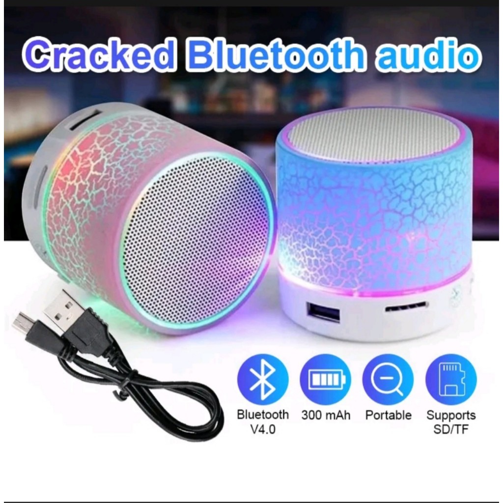 Loa Bluetooth Mini 💥Đèn LED Đổi Màu💥 hot titok