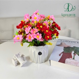  Bình hoa giả lọ hoa giả để bàn để bàn làm việc bàn ăn phòng khách. 