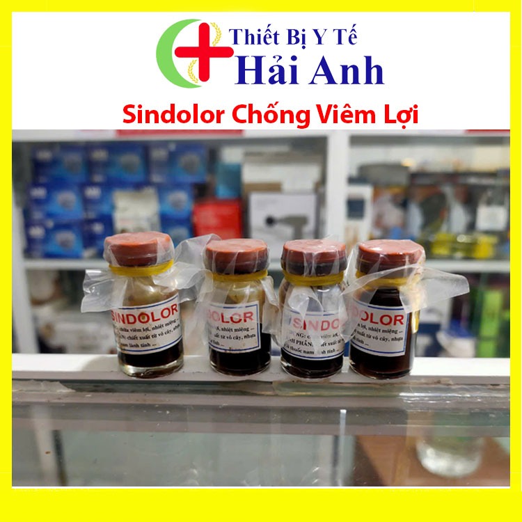 4 lọ THẢO DƯỢC CHẤM VIÊM LỢI SINDOLOR
