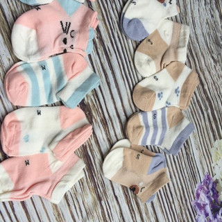 Set 5 đôi Tất Hè Thu Cao Cấp  Cho Bé