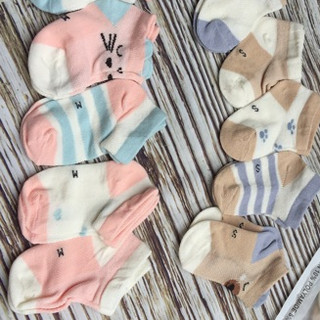 Set 5 đôi Tất Hè Thu Cao Cấp  Cho Bé