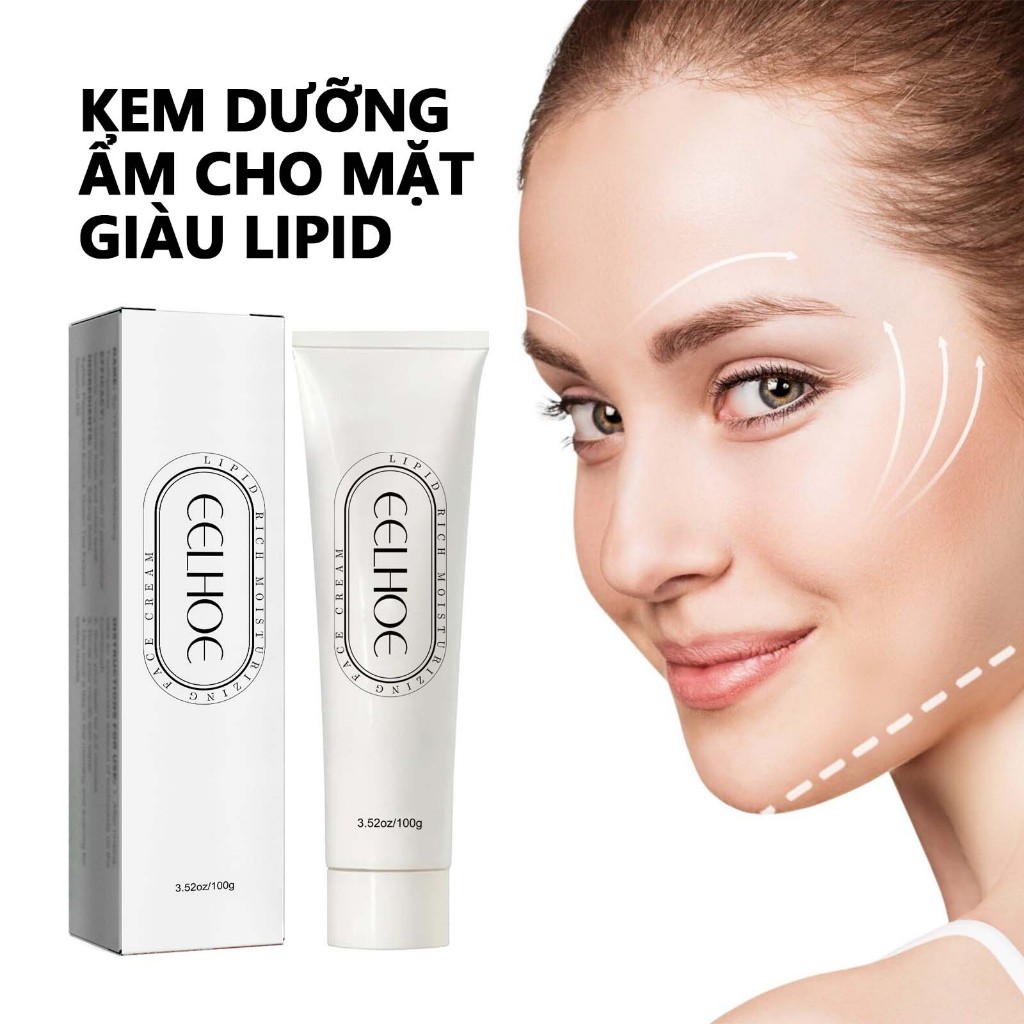 Kem dưỡng ẩm EELHOE giảm nếp nhăn chống khô da dưỡng ẩm làm sáng da ngừa lão hóa 100g