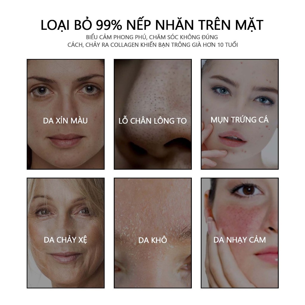 Kem dưỡng ẩm EELHOE giảm nếp nhăn chống khô da dưỡng ẩm làm sáng da ngừa lão hóa 100g