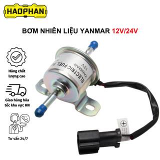Bơm dầu diesel 12V 24V, máy bơm nhiên liệu cho máy xúc mini Yanmar 4TNV88 3TNV88