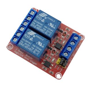Module 2 Relay Với Opto Cách Ly Kích H/L 5V/12V