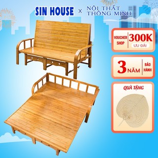  Giường Sofa Ghế Sofa Tre Cao Cấp Sofa Thông Minh Nguyên Liệu 100% Tre Thiên Nhiên An Toàn Bền Đẹp 