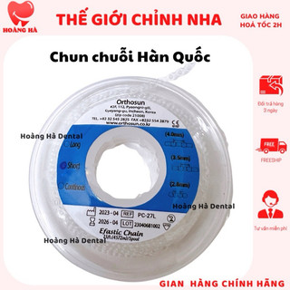 Chun chỉnh nha Orthodontic Power Chain,Chun chuỗi chỉnh nha,Chun chuỗi chỉnh nha chính hãng