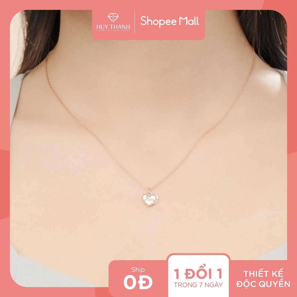 Dây Chuyền Vàng Tây 10k DCMAMD613 Huy Thanh Jewelry
