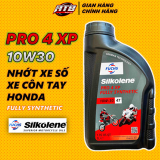 Dầu nhớt Fuchs Silkolene Pro4 10W30 1L Cho xe số và xe côn tay
