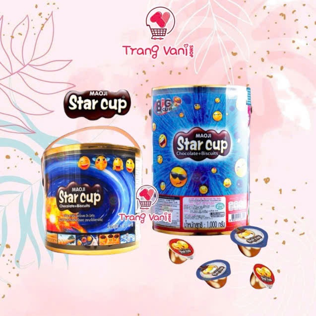 [Nội Địa Thái] Bánh Quy Socola Viên STAR CUP Thái Lan