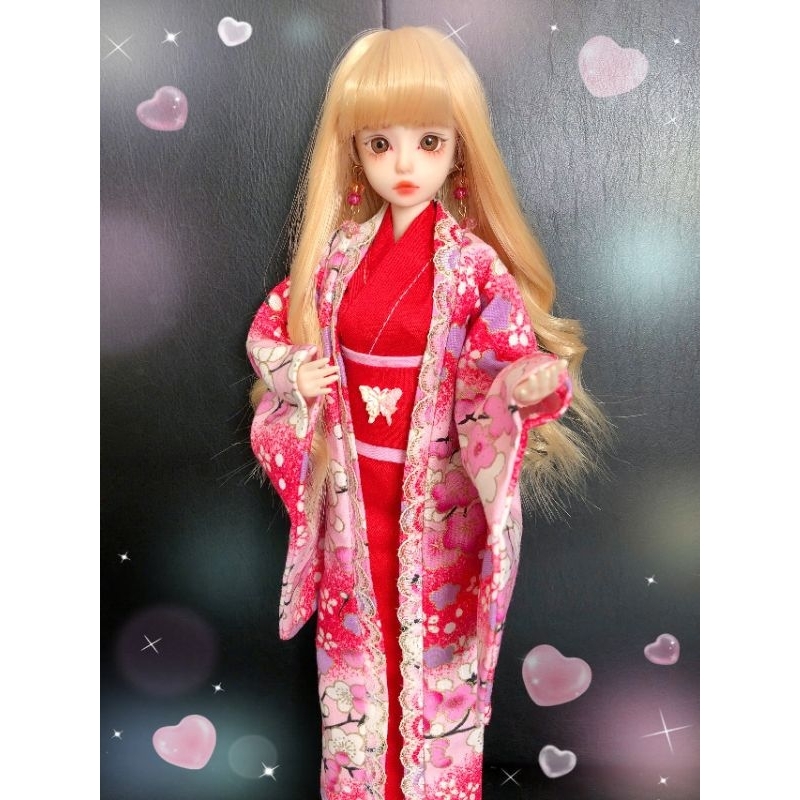 kimono búp bê 30cm