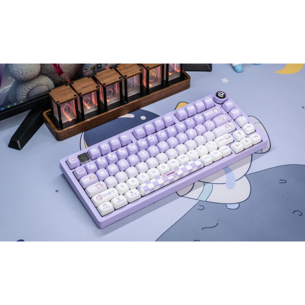 Bàn Phím Cơ Có Dây LEOBOG Hi75 Gaming Led RGB Có Hotswap Có Núm Vặn Đa Năng Mạch Xuôi Chính Hãng | BigBuy360 - bigbuy360.vn