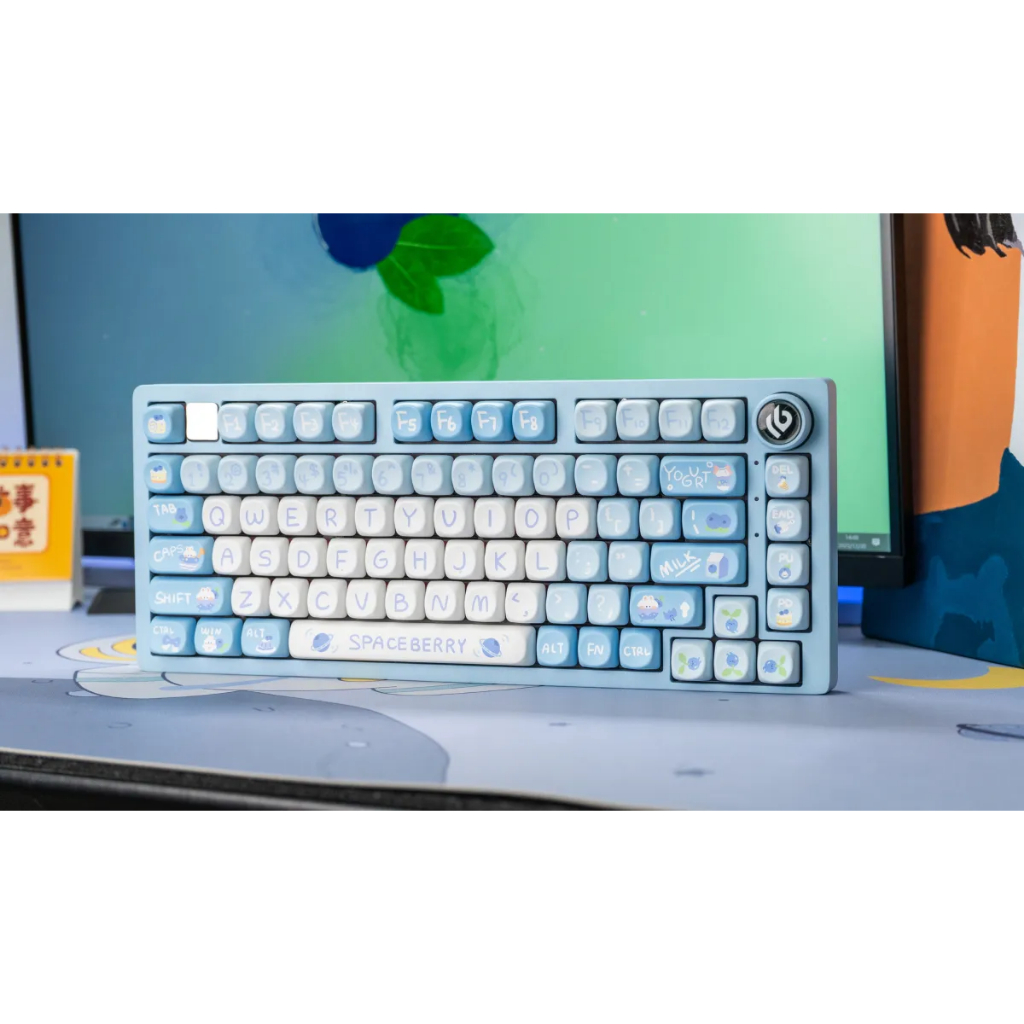 Bàn Phím Cơ Có Dây LEOBOG Hi75 Gaming Led RGB Có Hotswap Có Núm Vặn Đa Năng Mạch Xuôi Chính Hãng | BigBuy360 - bigbuy360.vn