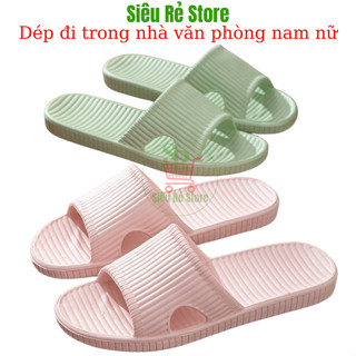 Dép đi trong nhà Siêu Rẻ Store đi nhà tắm văn phòng du lịch dã ngoại nam nữ chống trơn trượt giá rẻ