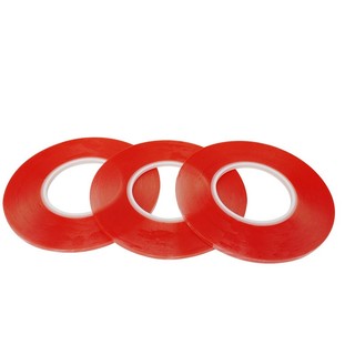 Cuộn băng dính 2 mặt 3M size 3mm trong suốt siêu dính