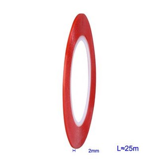 Cuộn băng dính 2 mặt 3M size 3mm trong suốt siêu dính