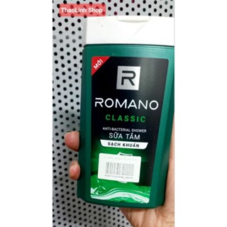 [ SALE SỐC] Sữa Tắm Romano classic sạch khuẩn 180g/150