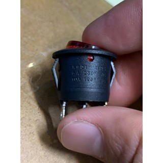 công tắc 3 chân kcd 250v 10a có đèn