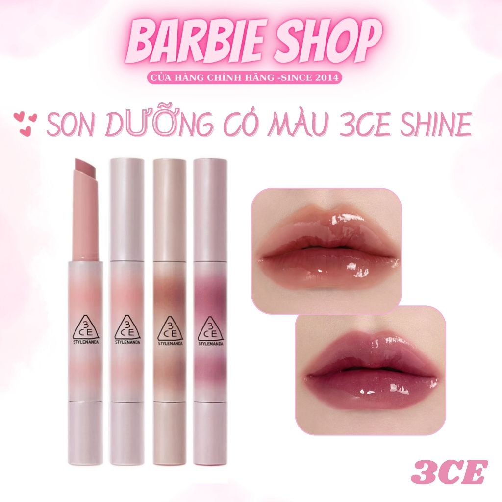 Son Bóng Lấp Lánh 3ce Shine Reflector 1.7g [COLDEST-RAIN OF SHINE-NECTAR]