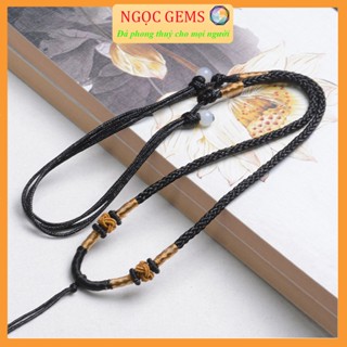 Dây Đeo Cổ Kết Hợp Mặt Dây Chuyền, Mặt Phật Bản Mệnh - Dây Dù Đeo Mặt Dây