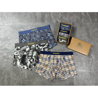 COMBO HỘP 3 Sản Phẩm Quần Sịp Đùi Đúc Nam, Sịp Đùi Boxer Lụa Băng Thun Lạnh Nhập Khẩu Cao Cấp