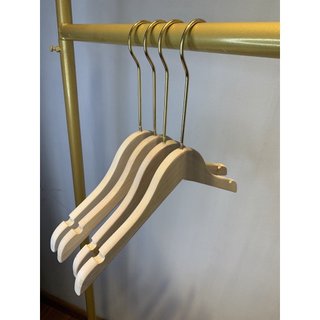 ( Hàng Cao Cấp ) Móc Áo Gỗ Mộc Tự Nhiên