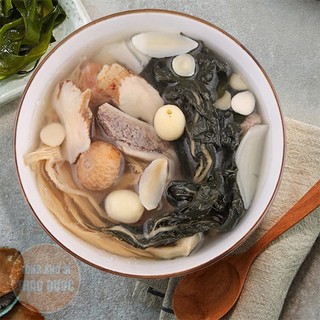 Cải bẹ trắng khô 100g (Cải bẹ trắng nấu canh)