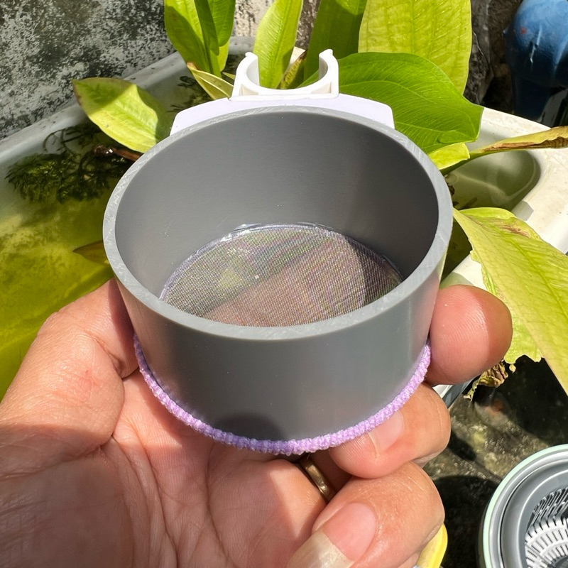 Khay lọc gắn ống airlift dùng co phi 16mm