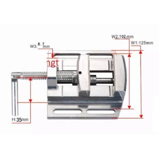 Eto mini 2.5inch kẹp 65mm (eto nhôm/ bàn kẹp 2.5inch)