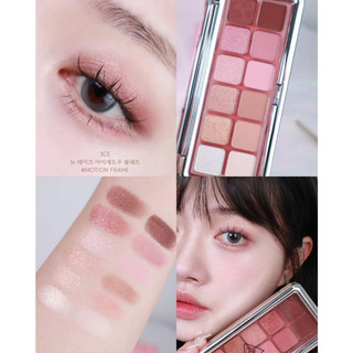 Phấn Mắt 12 Ô 3CE New Take Eyeshadow [Motion Frame-Raw Neutrals-Creative Filter-Purely-Cheery-Pink Journey]