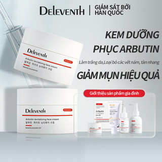 Kem dưỡng ẩm DELEVENTH chiết xuất Arbutin Và Glycyrrhiza glabra cream 30g , The Cocoon