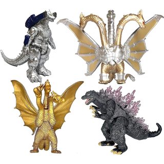 Set 8 Mô Hình Nhân Vật Khủng Long Godzilla - Cao 8cm