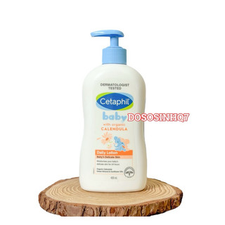 Sữa dưỡng ẩm dịu lành cho bé CETAPHIL BABY LOTION WITH ORGANIC CALENDULA 400ml
