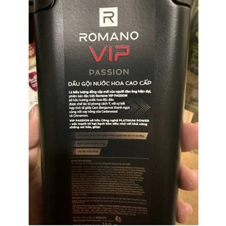 Dầu gội cao cấp Romano Vip 150gr