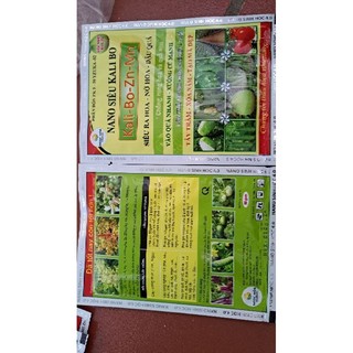 Phân bón vi lượng Siêu kali bo