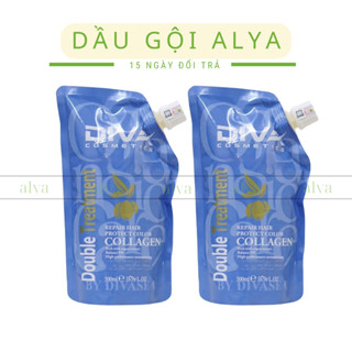 DIVA - Dầu Hấp Ủ Dưỡng Ẩm Phục Hồi Siêu Mềm Mượt Diva Collagen 500ml . HÀNG CHÍNH HÃNG