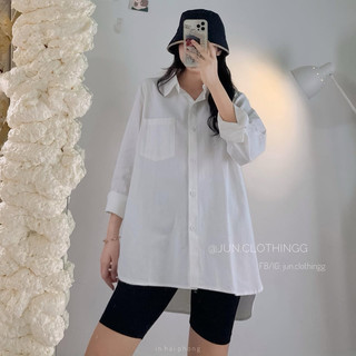 Sơ mi kaki basic 293 - Ảnh chụp thật JUN.CLOTHINGG