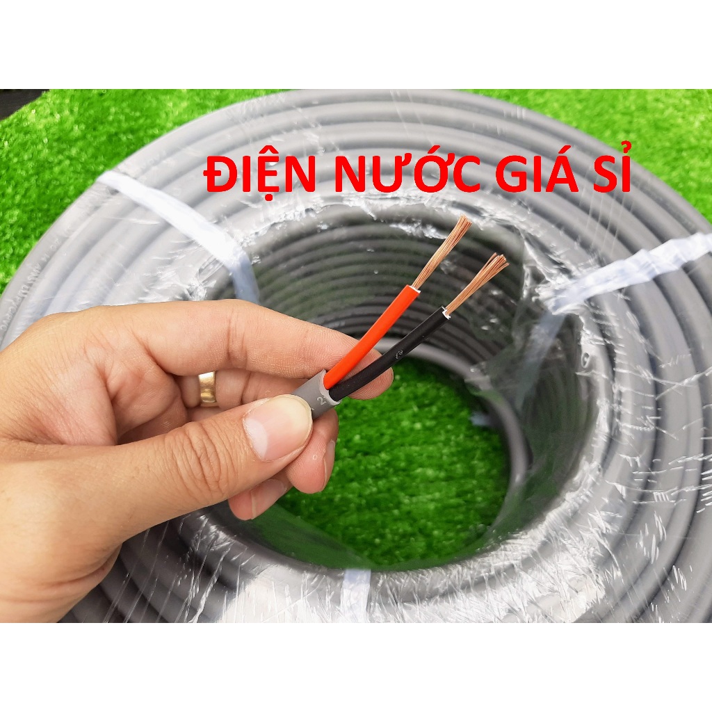 20 Met Dây Điện Đôi 2x2.5 Fadaco Bọc Xám.