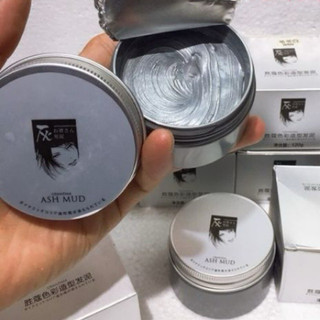 Sáp vuốt tóc màu Grey (xám khói) Ash mud