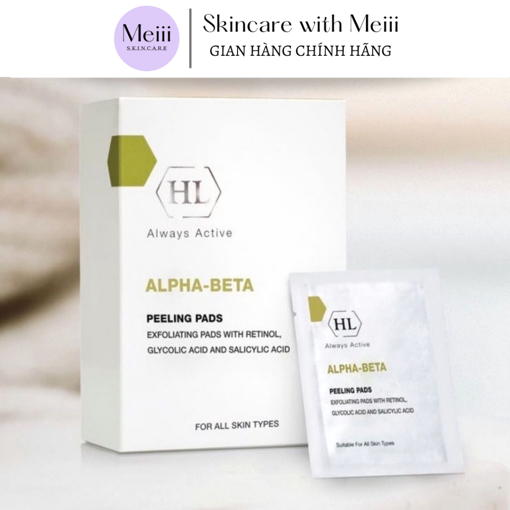 1 gói HL Peeling Pad Alpha- Beta thanh tẩy da Holy Land