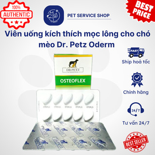 Viên uống kích thích mọc lông cho chó mèo DR.PETZ ODERM PETSERVICE.