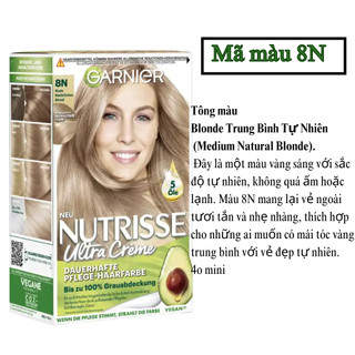 Thuốc nhuộm tóc garnier nutrisse creme Đức