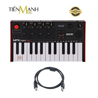   Có Loa  Akai MPK Mini Play MK3 25 Phím - Midi Keyboard Controller - Bàn Phím Sáng Tác Sản Xuất Producer 