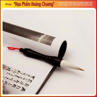 Bút lông viết thư pháp cở trung cán ngắn