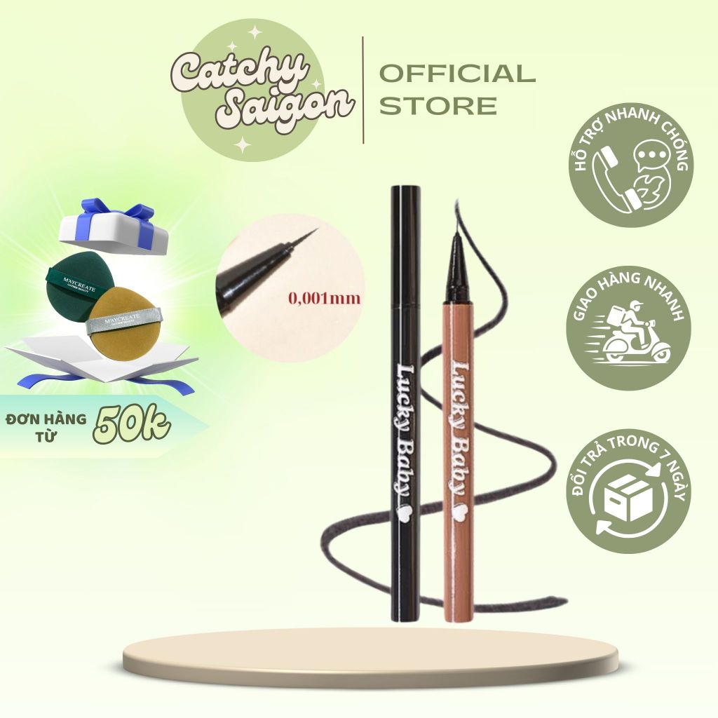 [GOGO TALES] Bút kẻ mắt GOGO TALES Very Thin Eyeliner 0,001mm