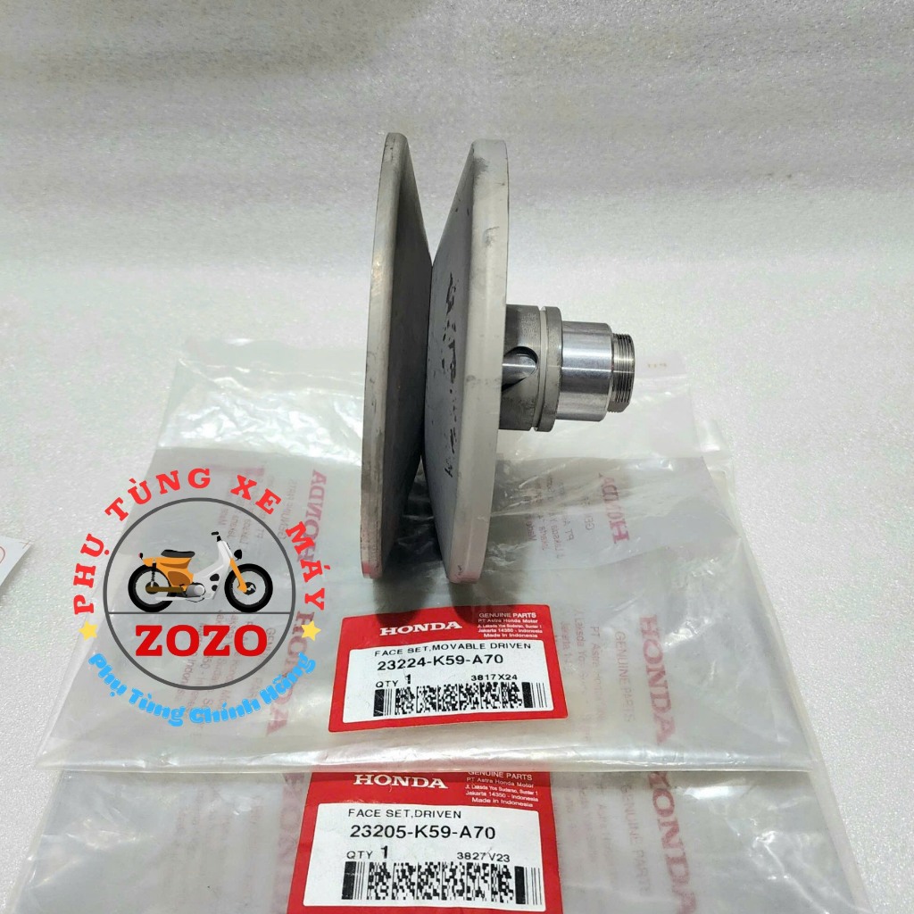 Bộ buly nồi Vario 2018, Click 2018 - 23224-K59-A70/ 23205-K59-A70