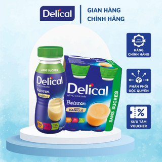 1 thùng DELICAL 24 chai. Dành cho người ung thư, tiểu đường, trước và sau phẫu thuật.200ml/1 chai